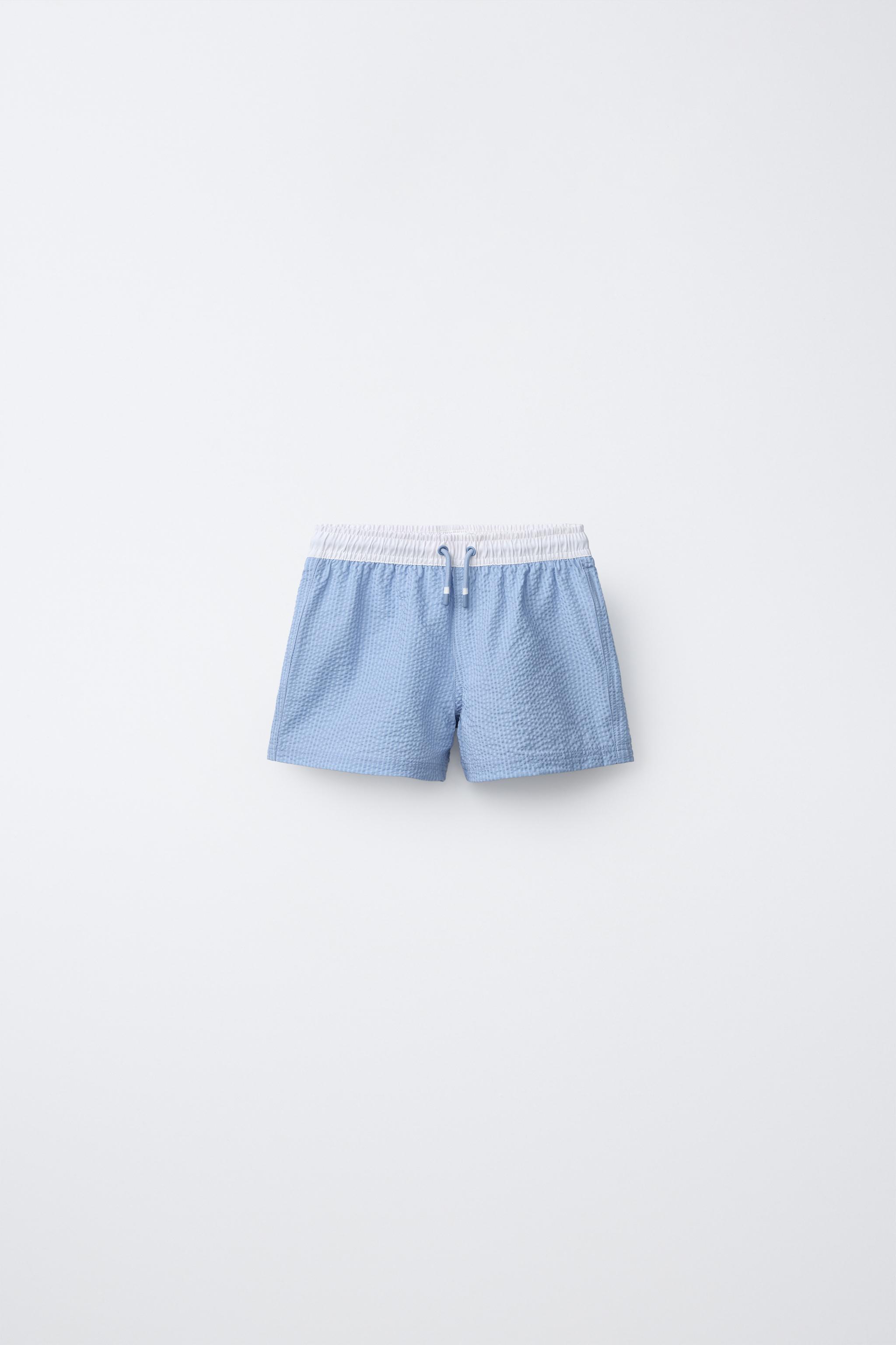 2-6 YEARS / LABEL SWIM SHORTS
